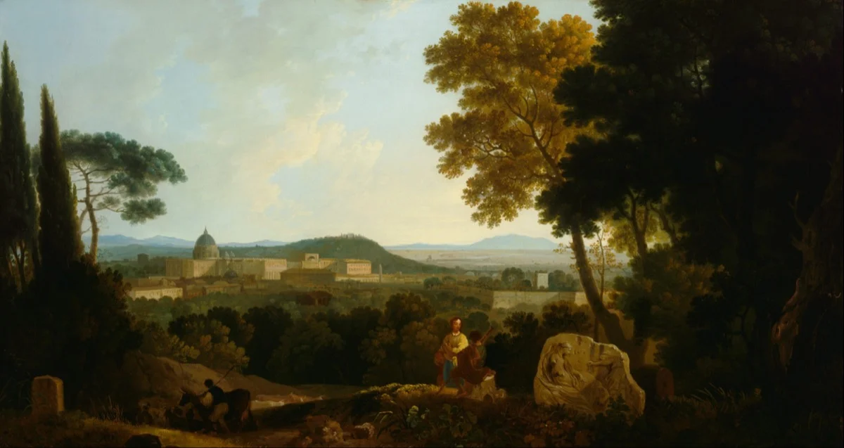 View of Rome from the Janiculum Hill
