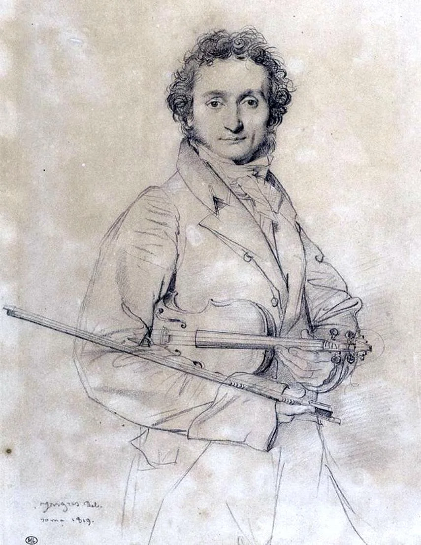Portrait of Niccolò Paganini