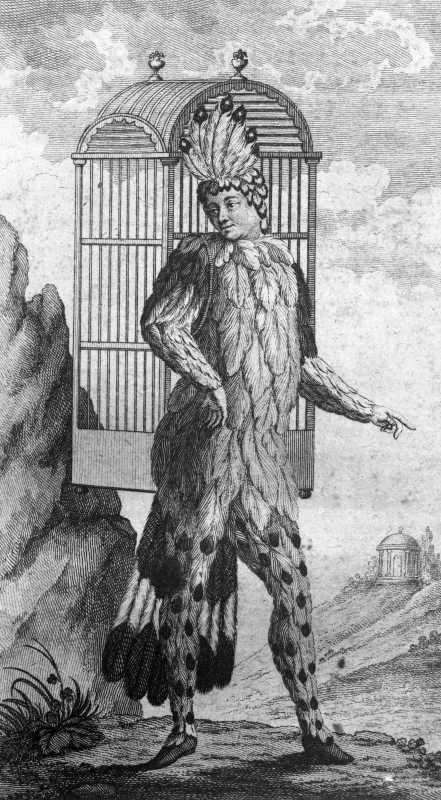 Mozart's Papageno character from The Magic Flute, contrasting Don Giovanni's darker tone
