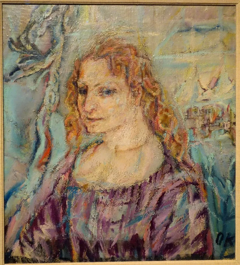 Portrait of Alma Mahler by Oskar Kokoschka 1912