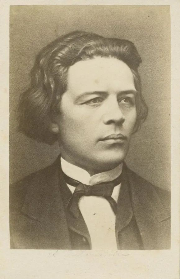 Anton Rubinstein portrait, founder of the St. Petersburg Conservatory