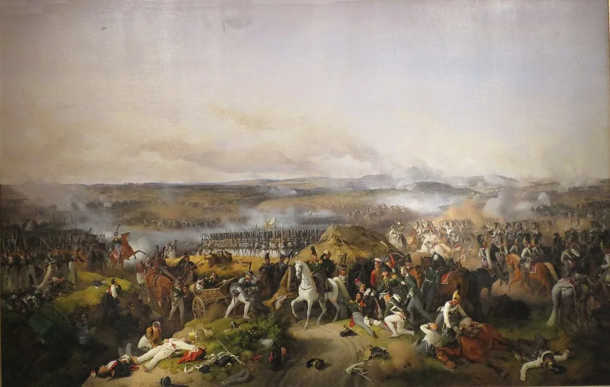 Battle of Borodino 1812 - painting by Peter von Hess