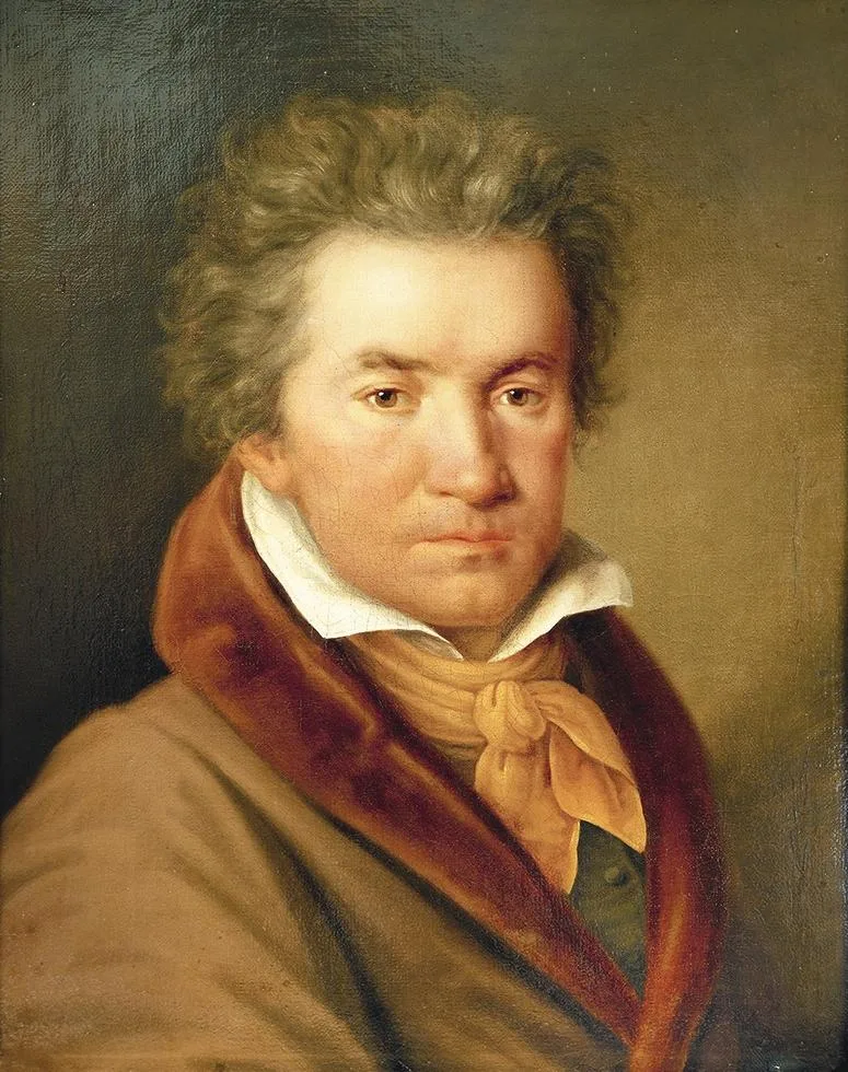 Portrait of Beethoven by Joseph Willibrord Mähler, 1815. Painted seven years after the Pastoral Symphony premiere, it shows a composer who had already transformed his failing hearing into a different way of listening to the world.