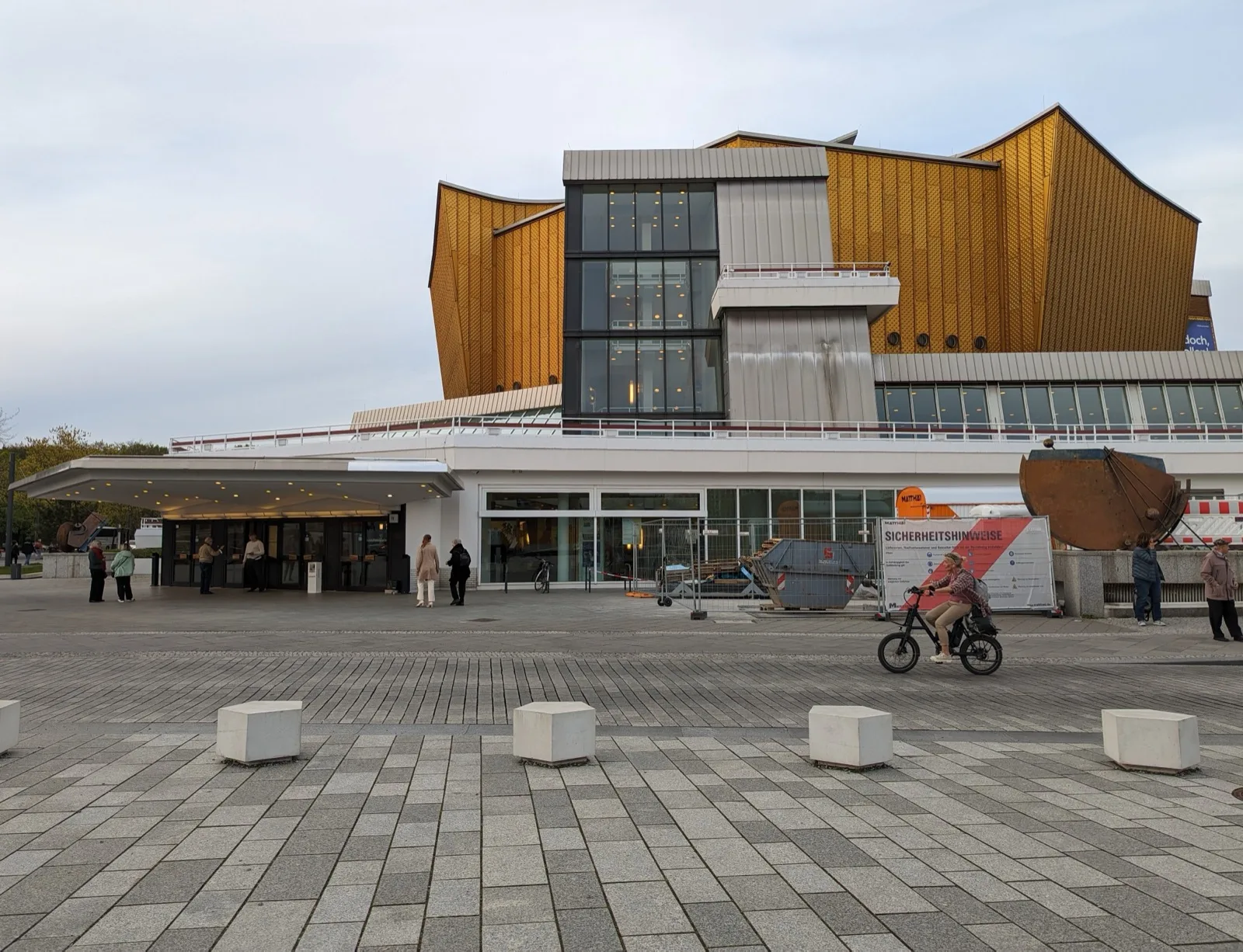 The Berliner Philharmonie, home of the Berlin Philharmonic and Karajan's legendary recordings