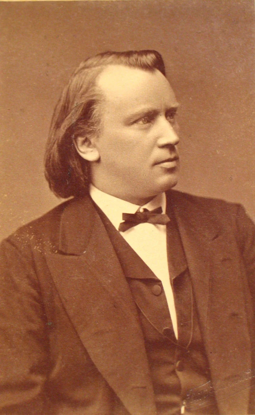 Brahms portrait circa 1876