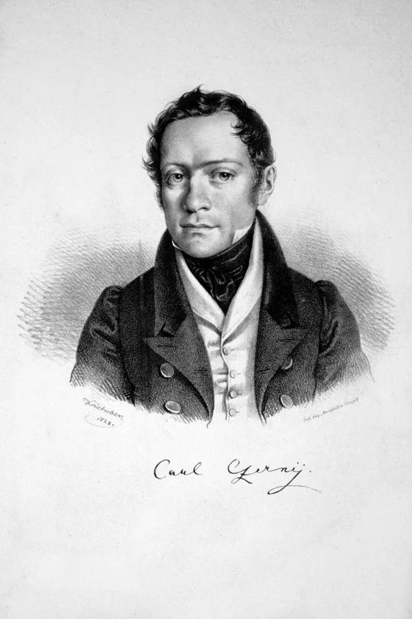 Carl Czerny portrait (lithograph)
