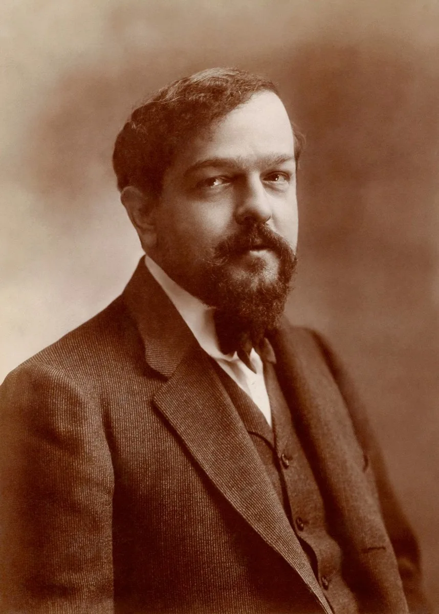 Claude Debussy photographed by Nadar