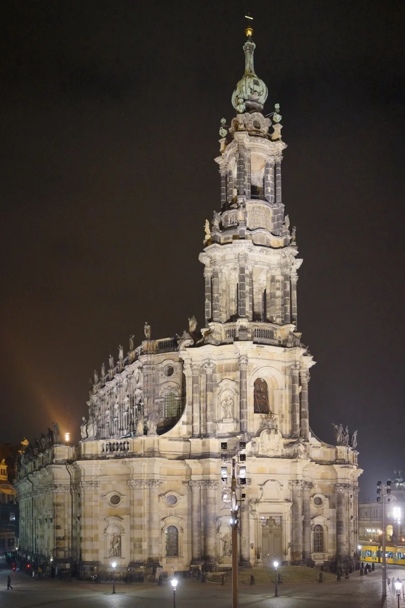 Hofkirche, the Catholic Court Church in Dresden