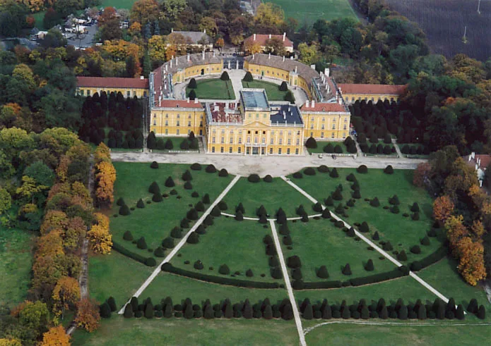 Esterházy Palace in Fertőd, Hungary