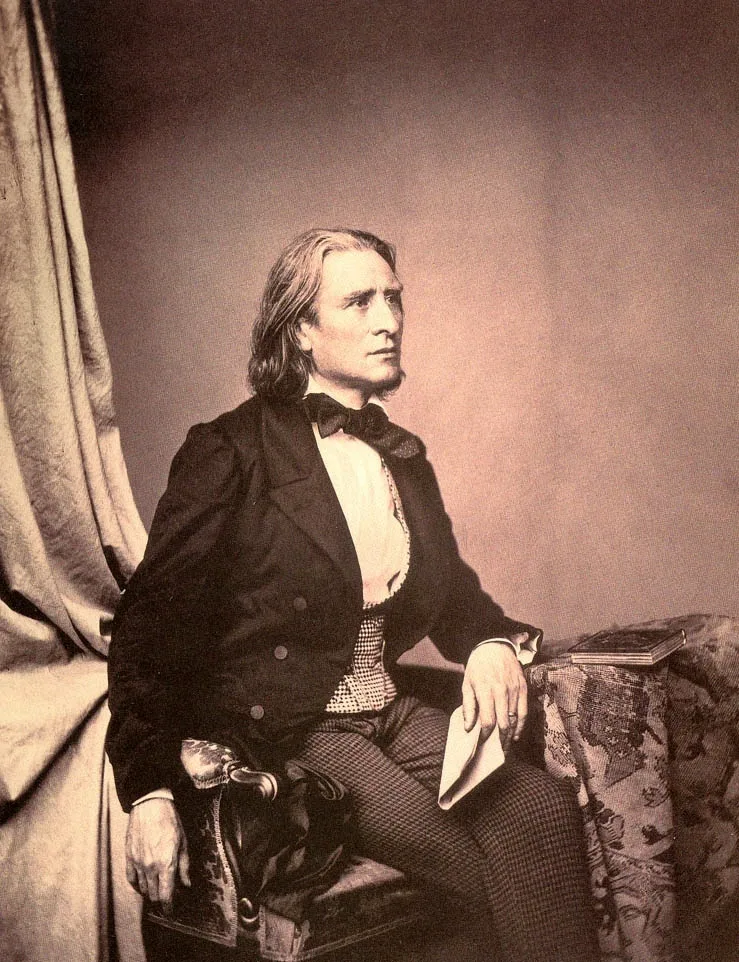 Franz Liszt, c.1858