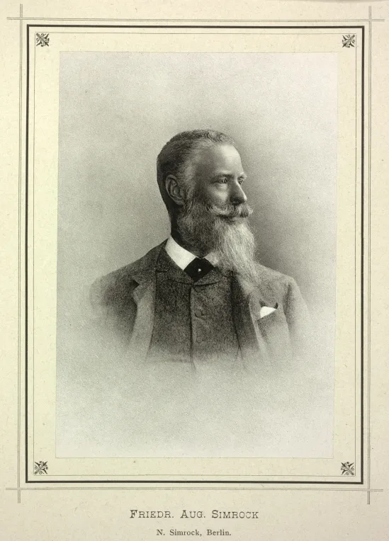 Brahms letter to Simrock