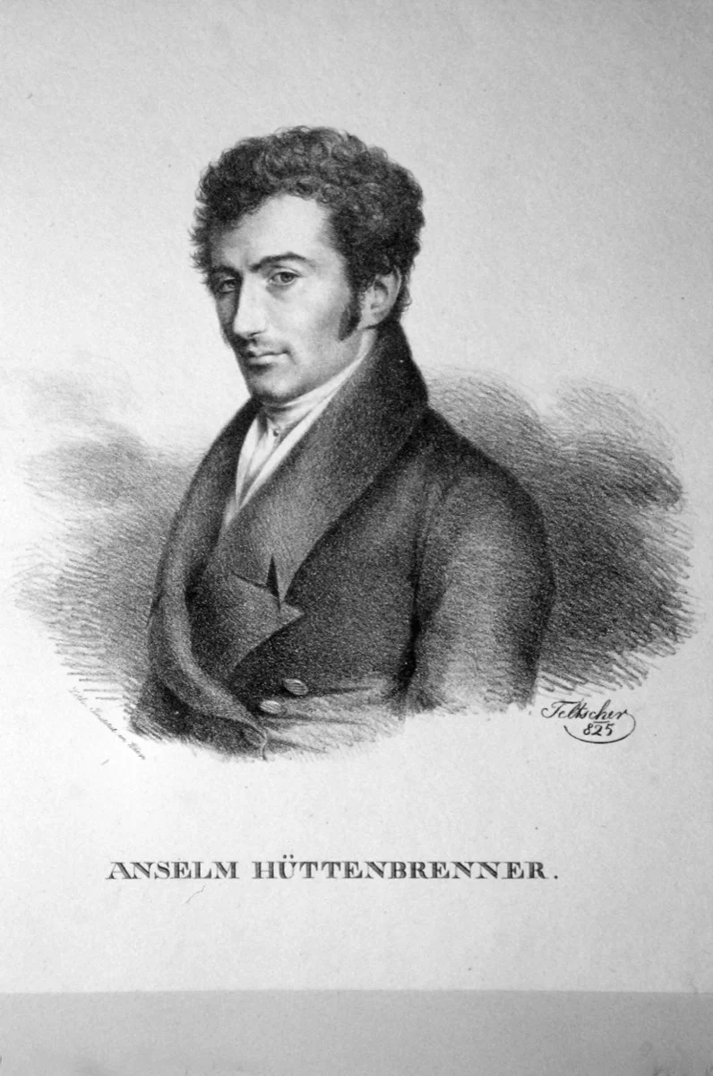 Portrait of Anselm Hüttenbrenner