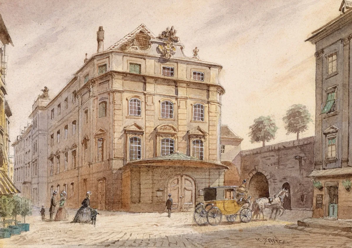 Kärntnertor Theater, Vienna, c. 1820