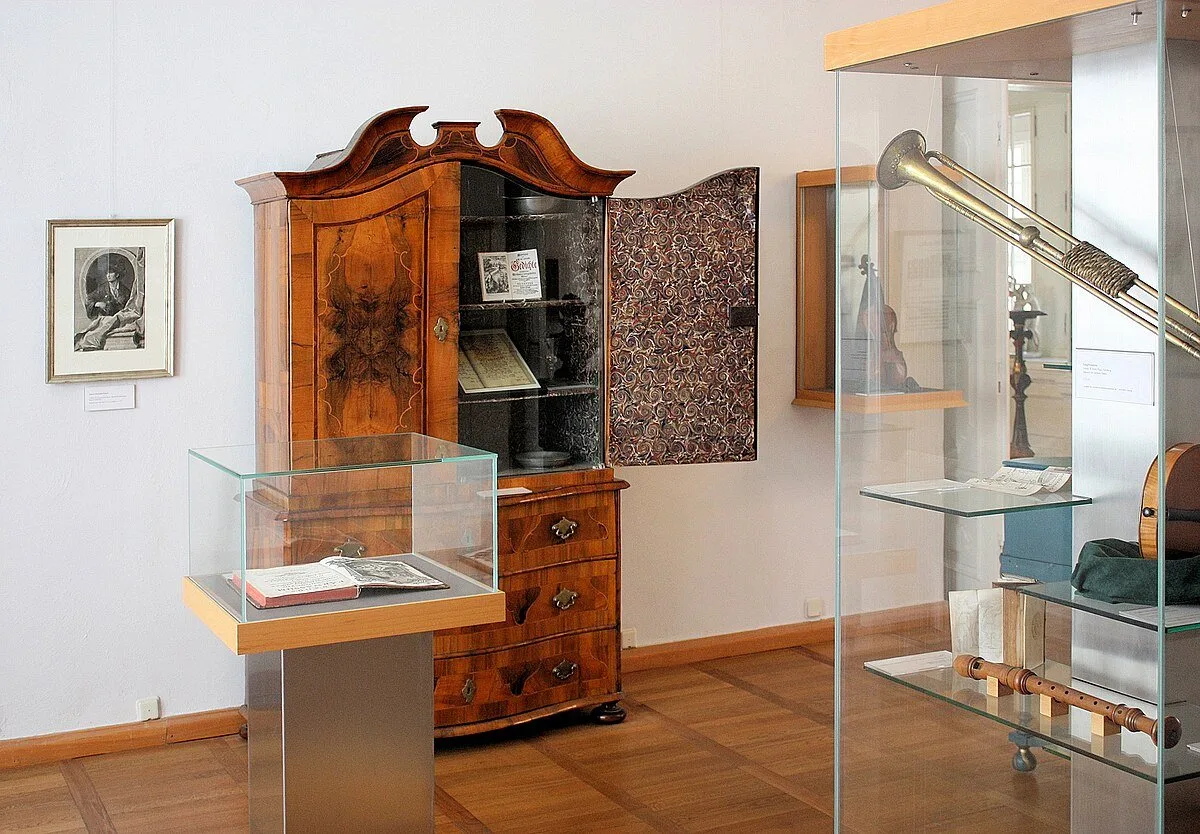 Köthen Palace music room (Musikzimmer)