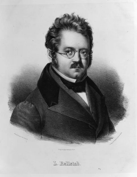 Ludwig Rellstab portrait
