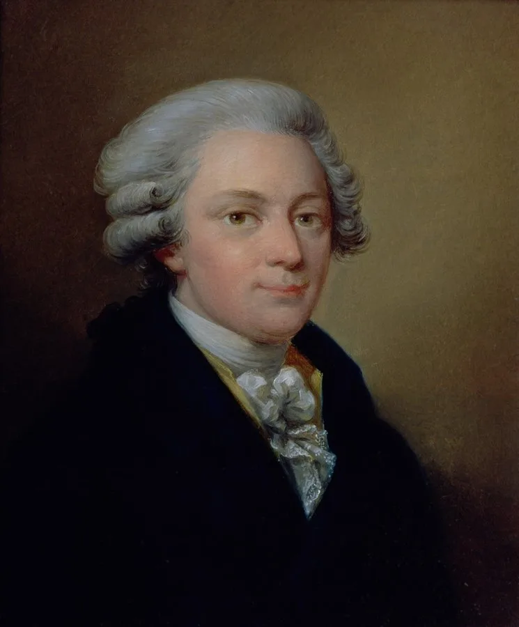 Mozart portrait by Joseph Grassi (1791)