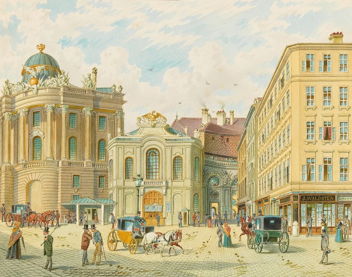 Old Burgtheater, Vienna, Michaelerplatz