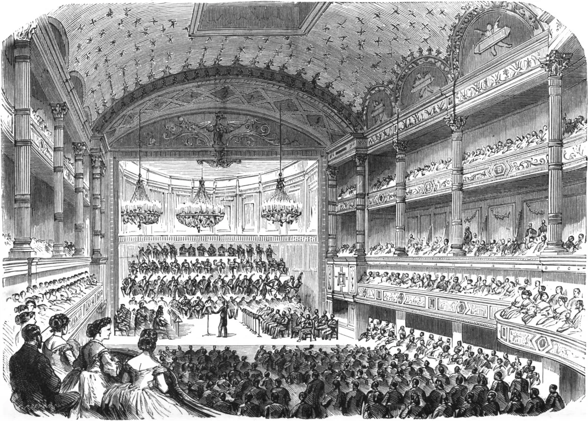 Paris Conservatoire Concert Hall, premiere venue 1873