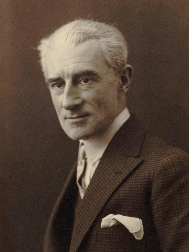 Maurice Ravel, portrait photograph from 1925