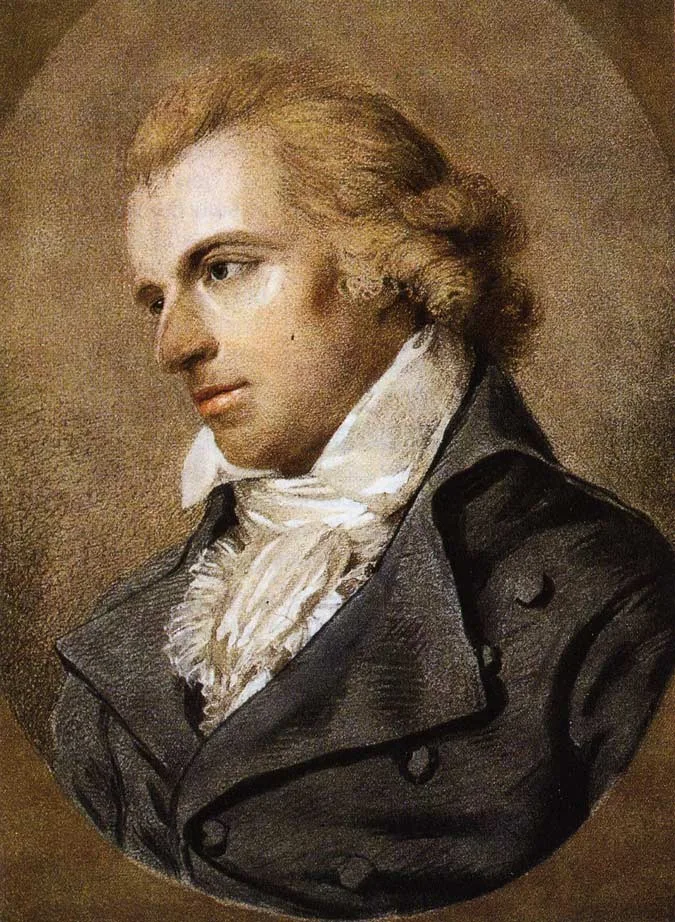 Portrait of Friedrich Schiller by Ludovike Simanowiz