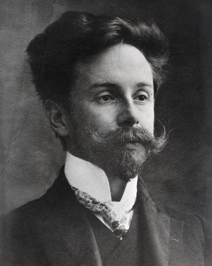 Alexander Scriabin portrait, 1909