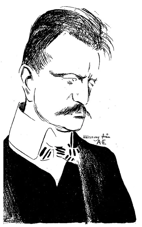 Jean Sibelius, portrait (1904)