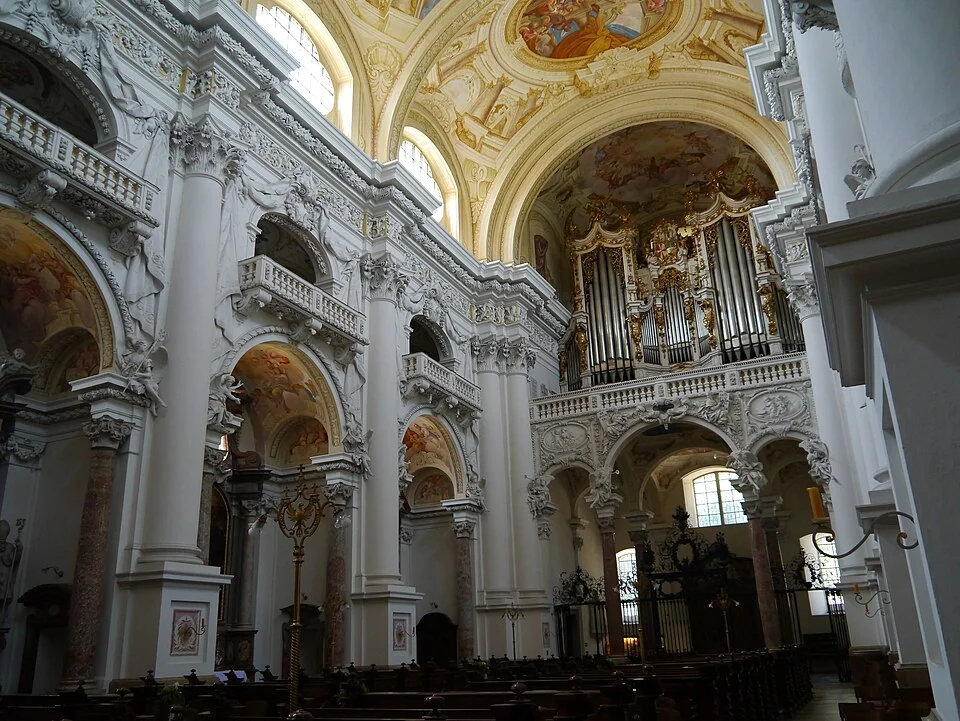 Interior of St. Florian Monastery