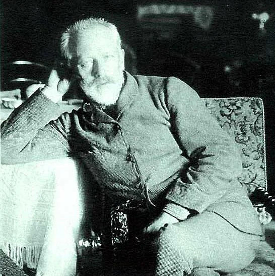 One of the last photographs of Tchaikovsky