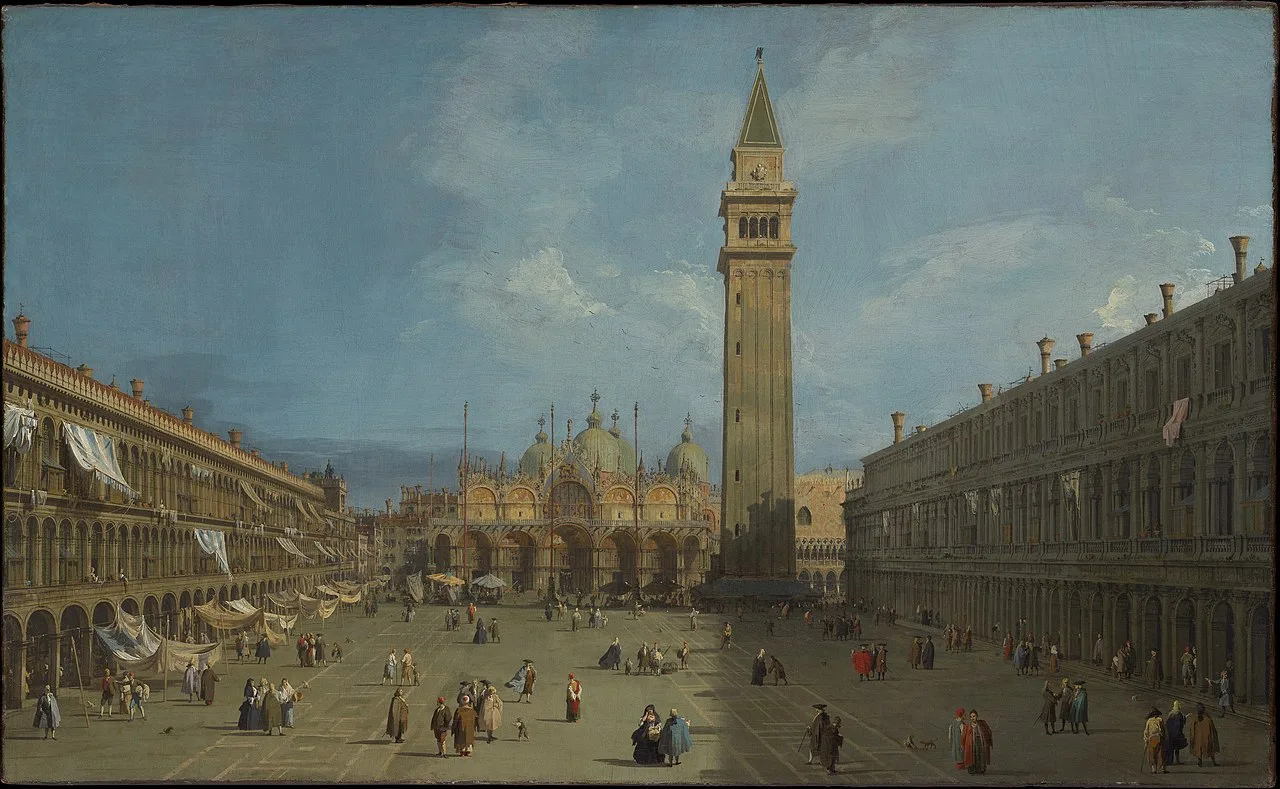 Venice Piazza San Marco by Canaletto