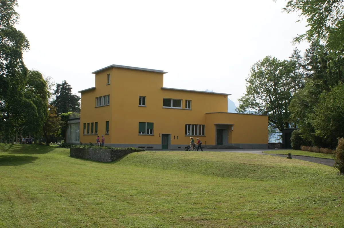 Villa Senar, Rachmaninoff's Swiss estate on Lake Lucerne — the last European home he would leave before exile