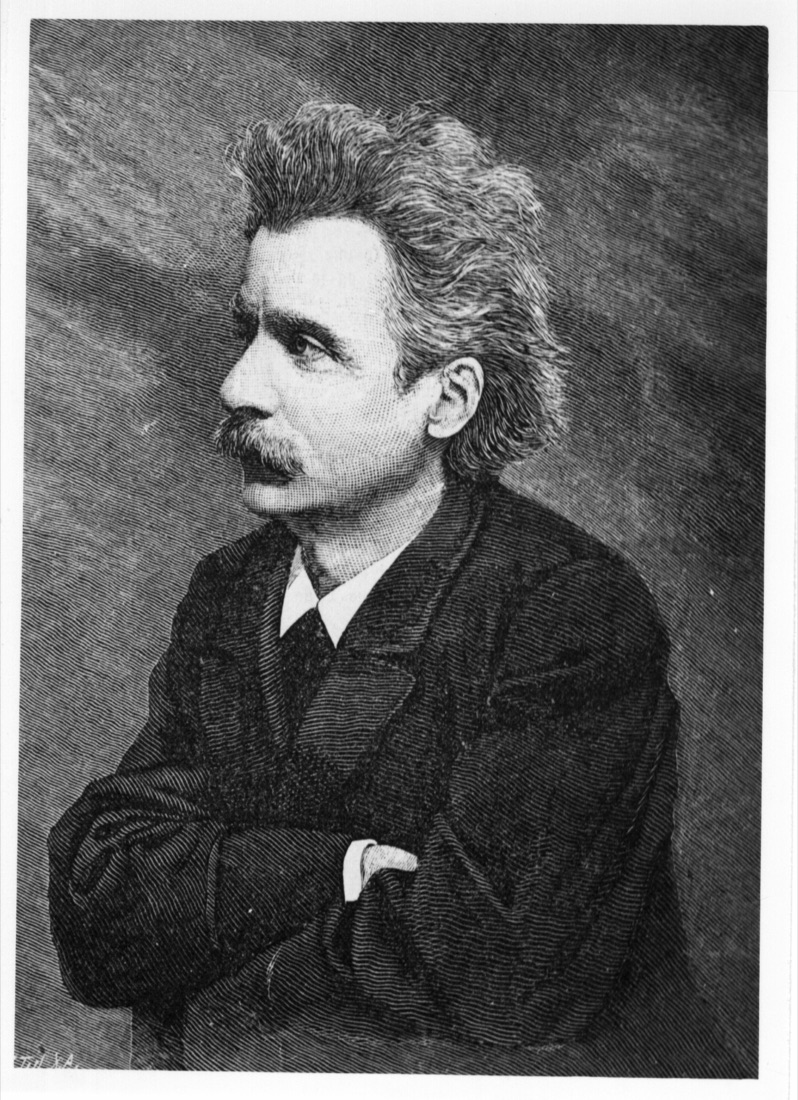 Portrait of Edvard Grieg