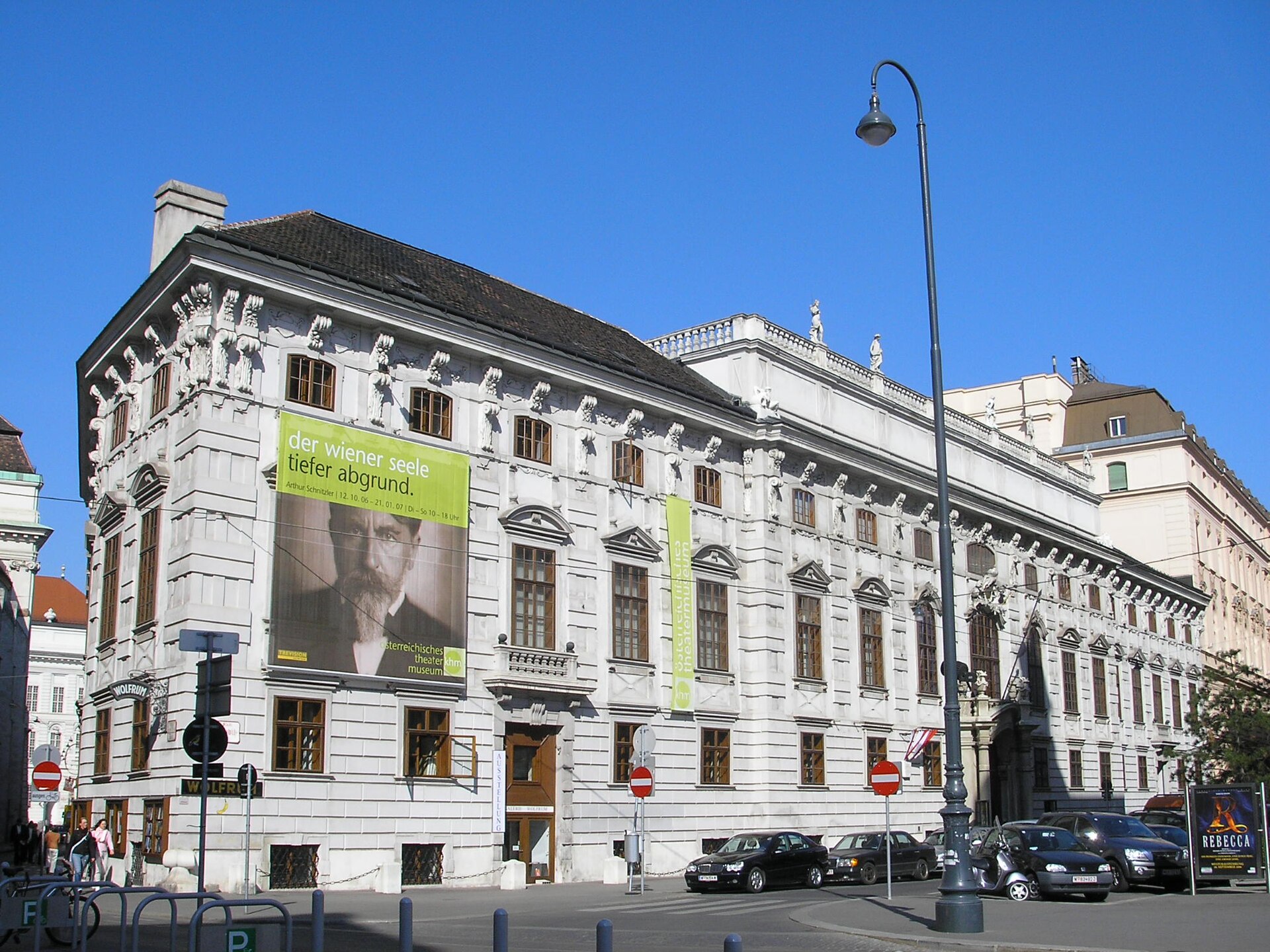Exterior of the Palais Lobkowitz in Vienna, the Baroque palace where Beethoven's Symphony No. 4 received its first performance in March 1807
