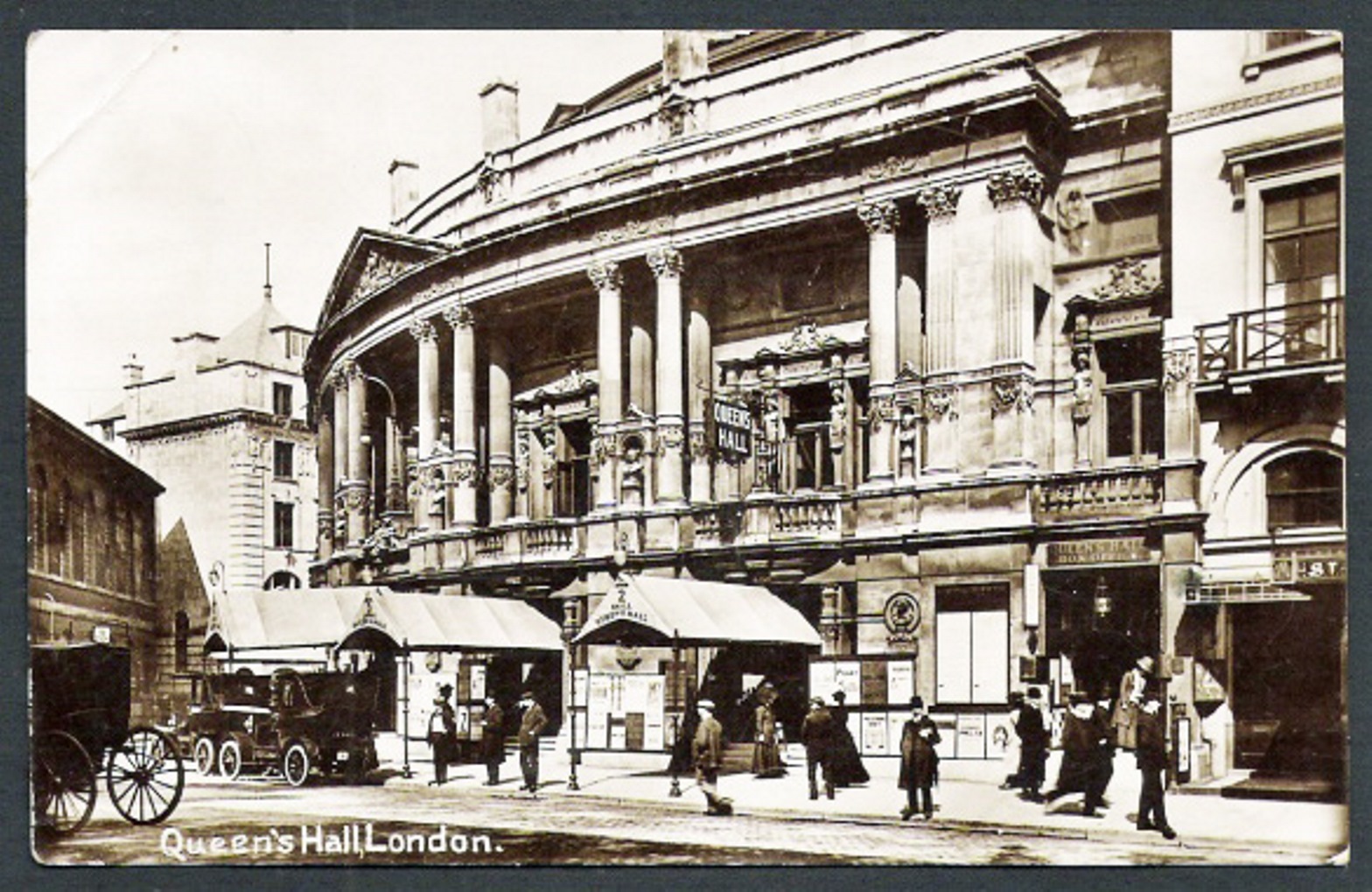 The Queen's Hall in London around 1912, the venue where The Planets was first performed in 1918