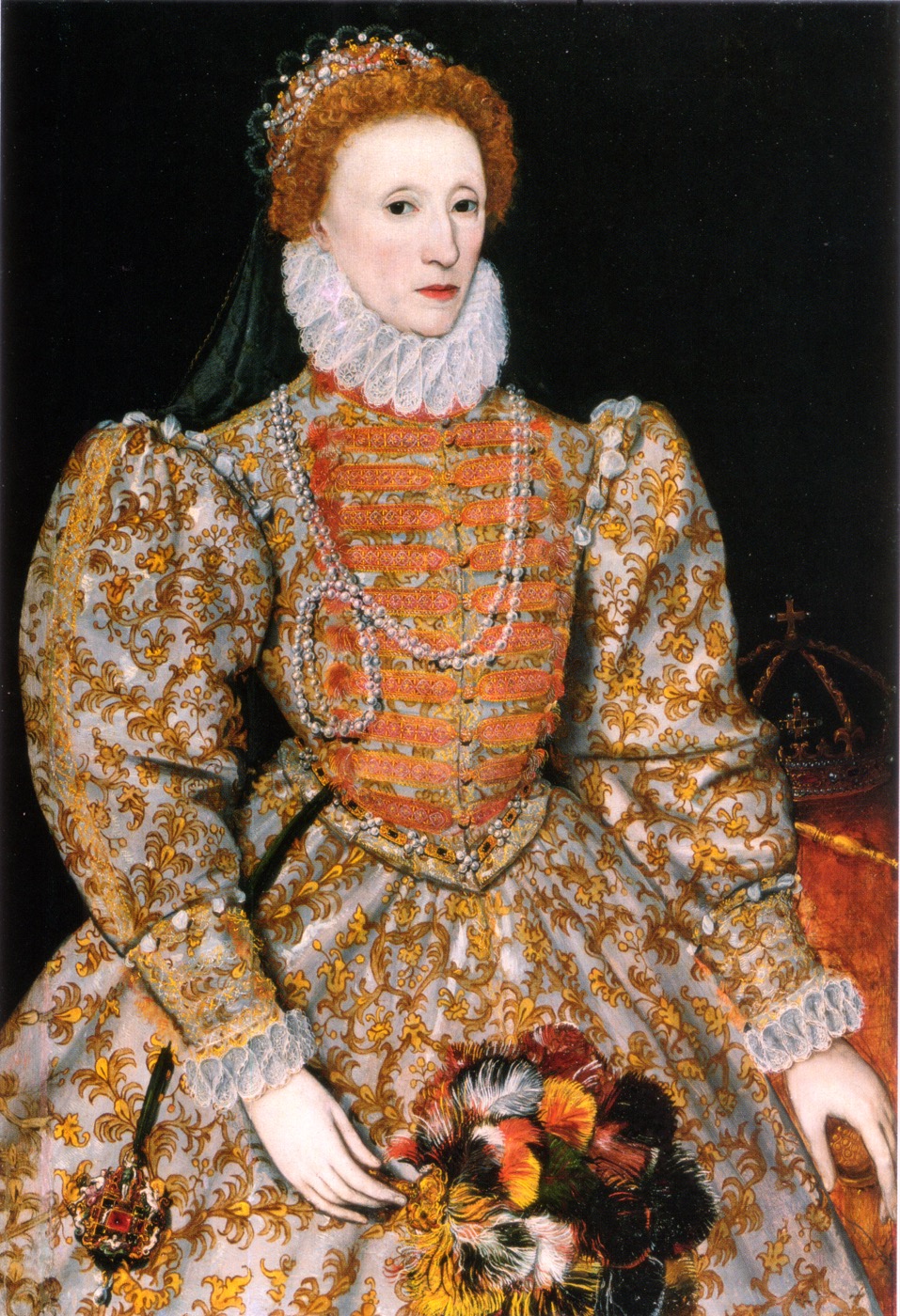 The Darnley Portrait of Queen Elizabeth I of England, oil painting circa 1575