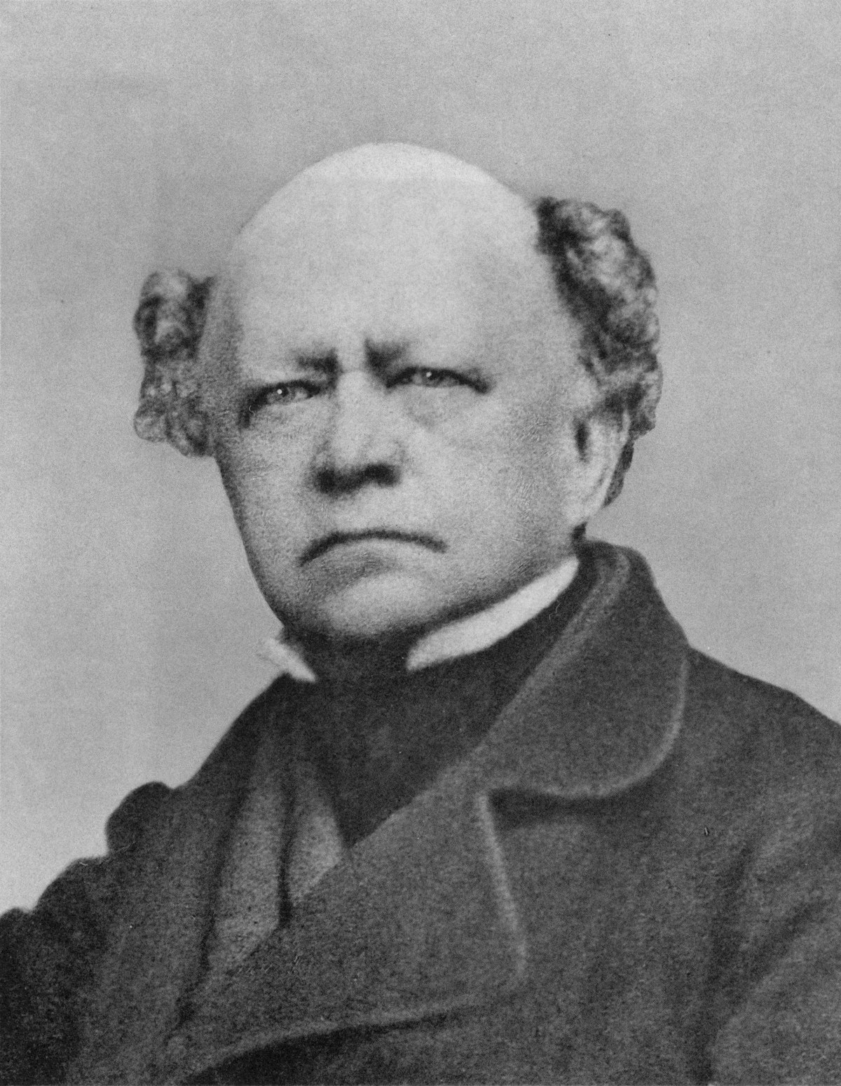 Nineteenth-century portrait photograph of Ludwig Ritter von Köchel, the scholar who catalogued Mozart's works